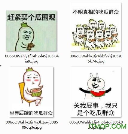 娱乐吃瓜表情图片大全,带你领略网络搞笑瞬间